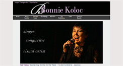 Desktop Screenshot of bonniekoloc.com